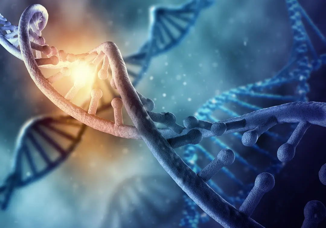 Reťazec DNA.