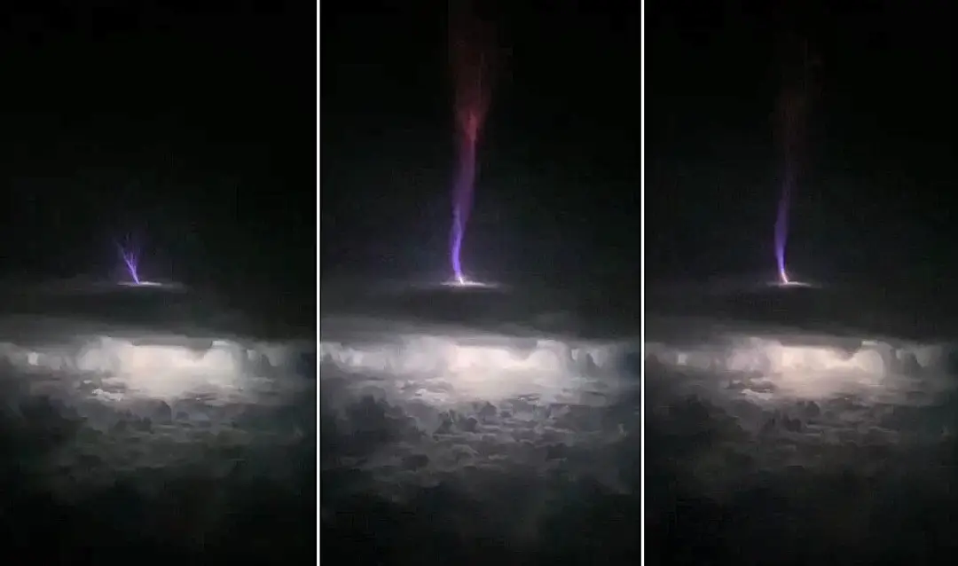 Gigantický výtrysk energie.
