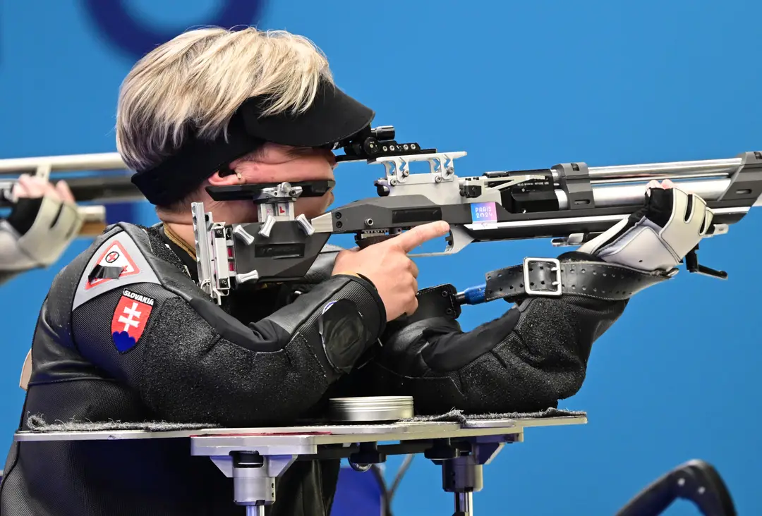 Na snímke slovenská parastrelkyňa Veronika Vadovičová.