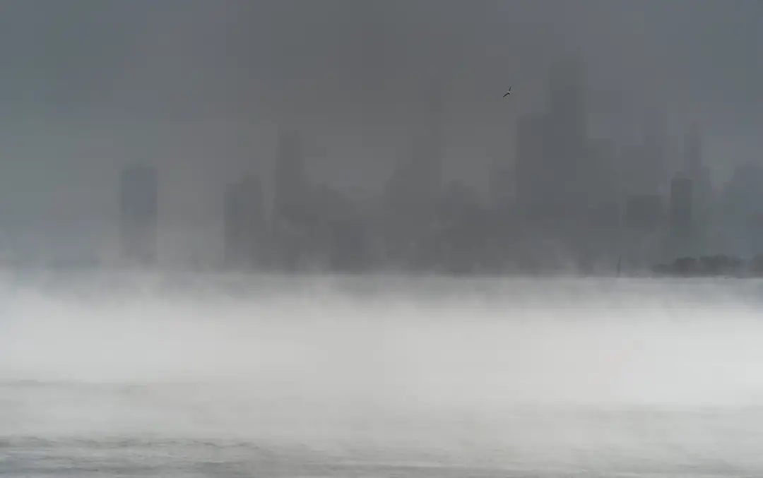 Zamrznuté Chicago.