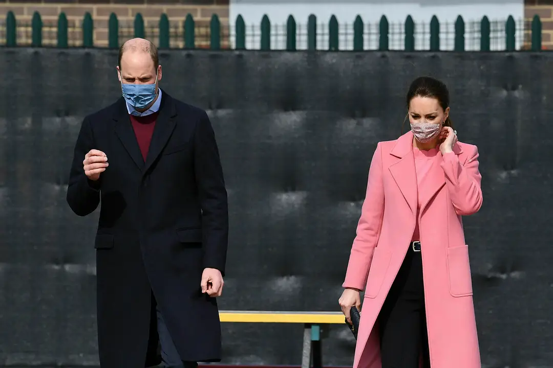 Princ William a jeho manželka Kate Middleton