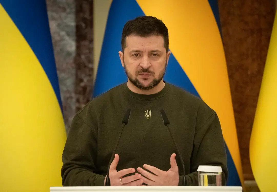 Volodymyr Zelenskyj.