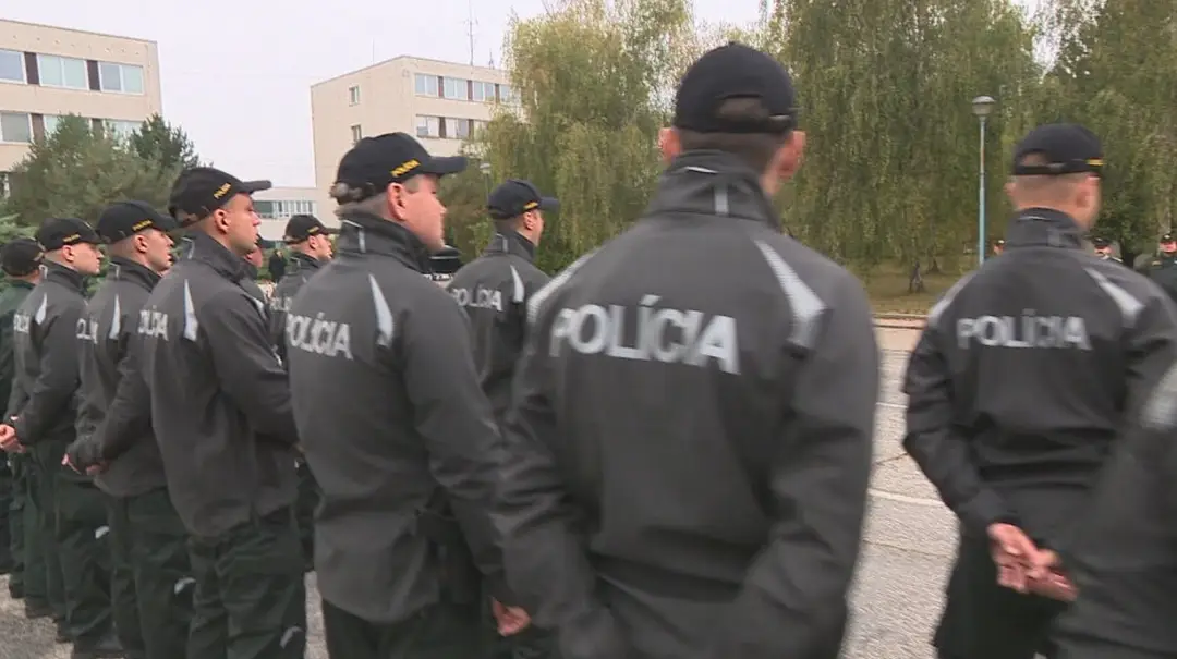Policajti. Ilustračná snímka.