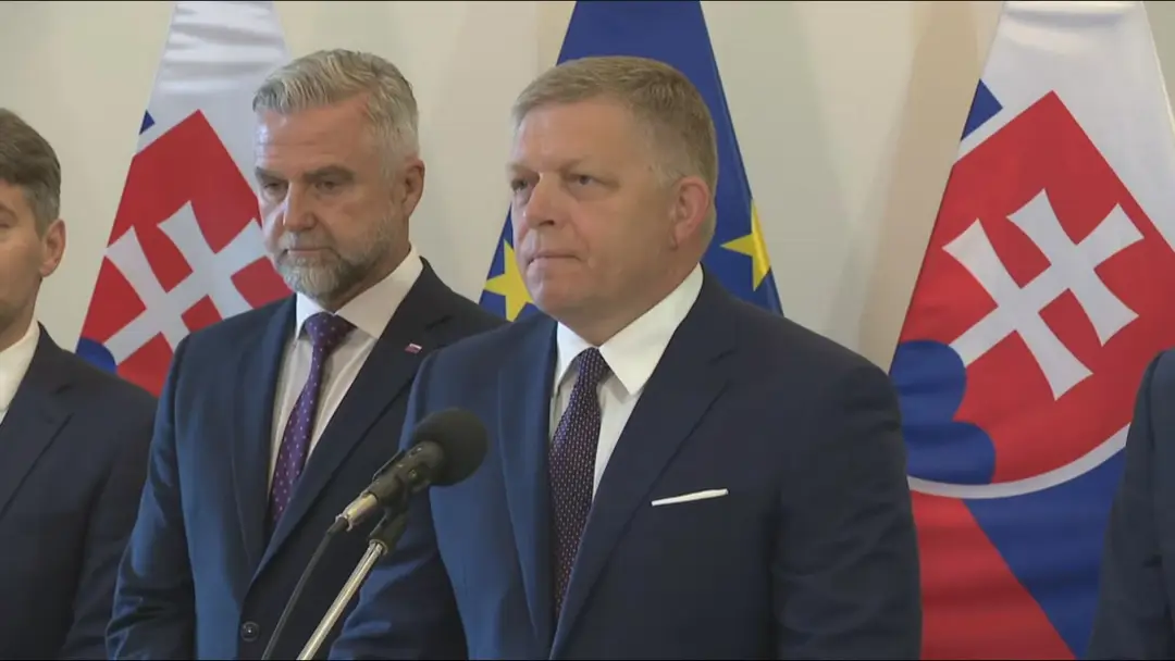 Na snímke premiér Robert Fico.