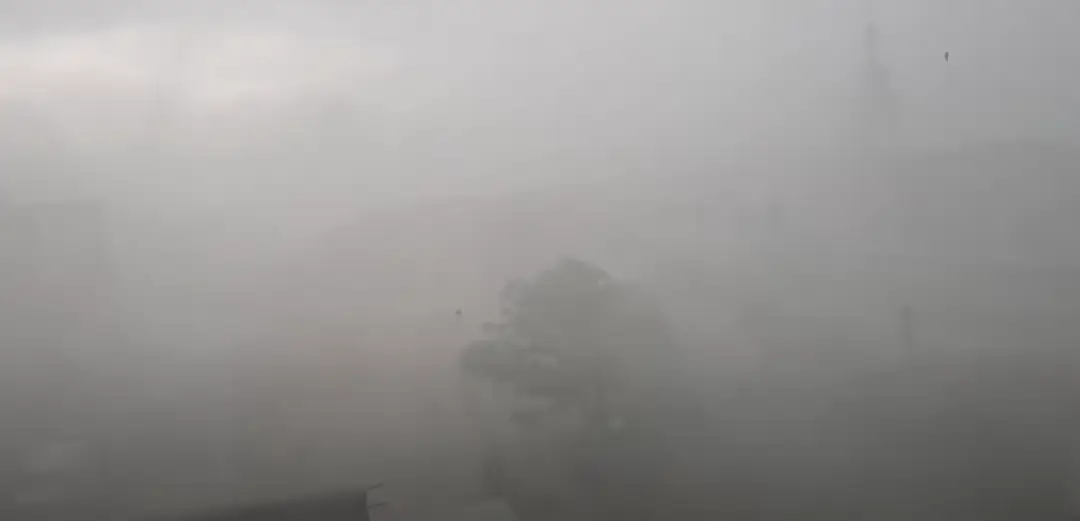 Downburst na Spiši