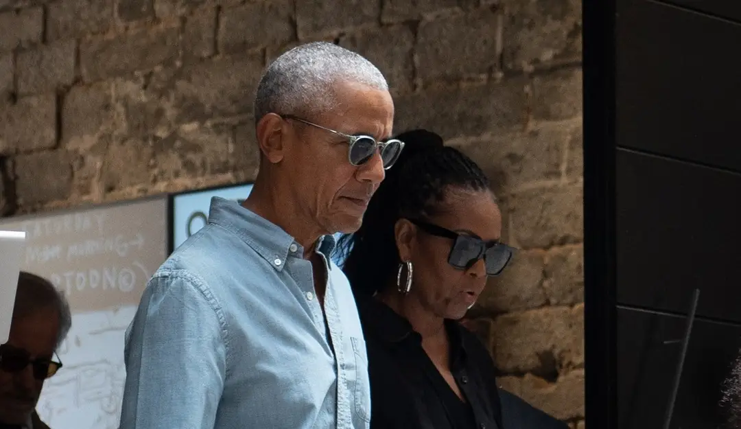 Barack Obama s manželkou Michelle.