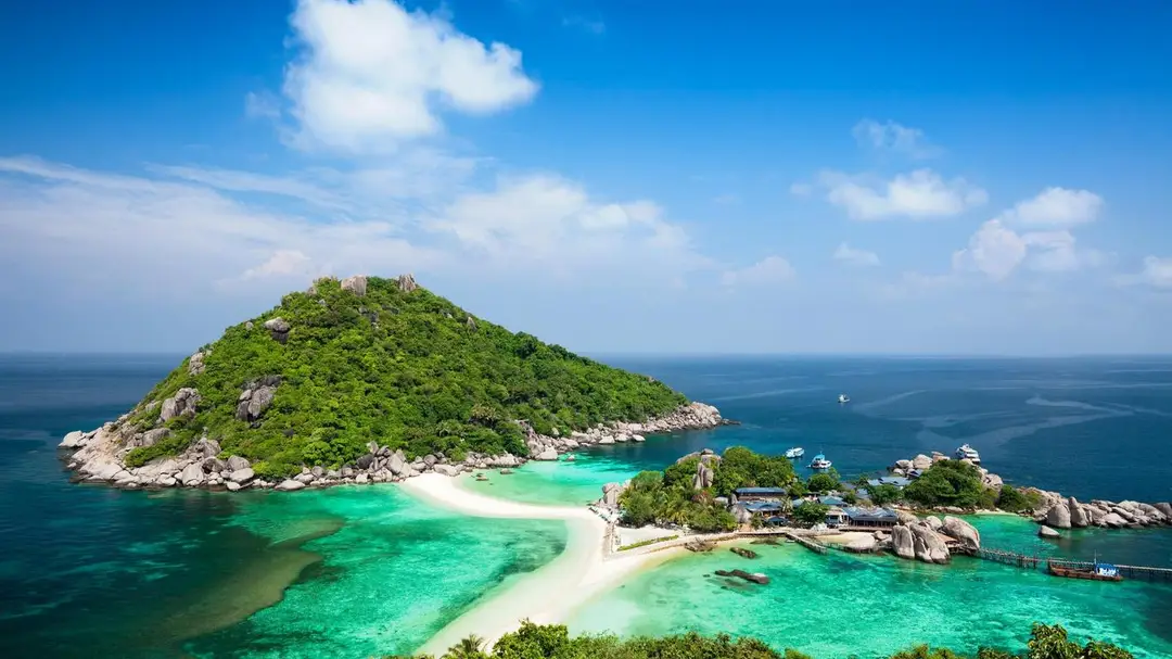 Ostrov Ko Samui.