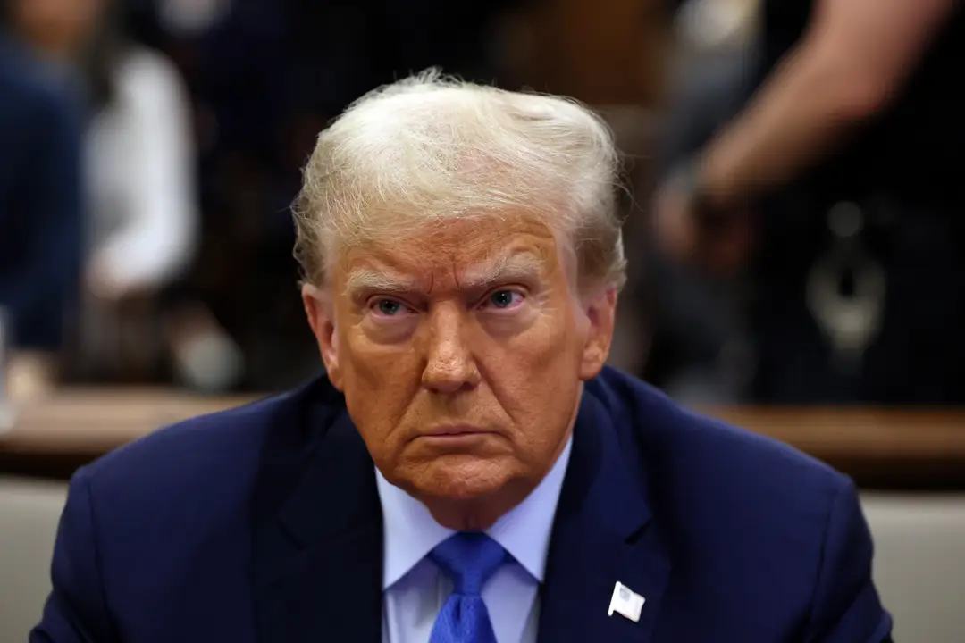 Donald Trump na súde.