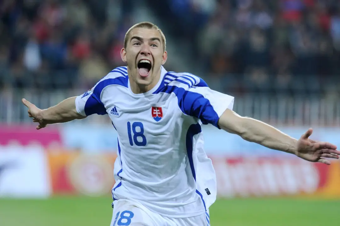 Erik Jendrišek v drese Slovenska