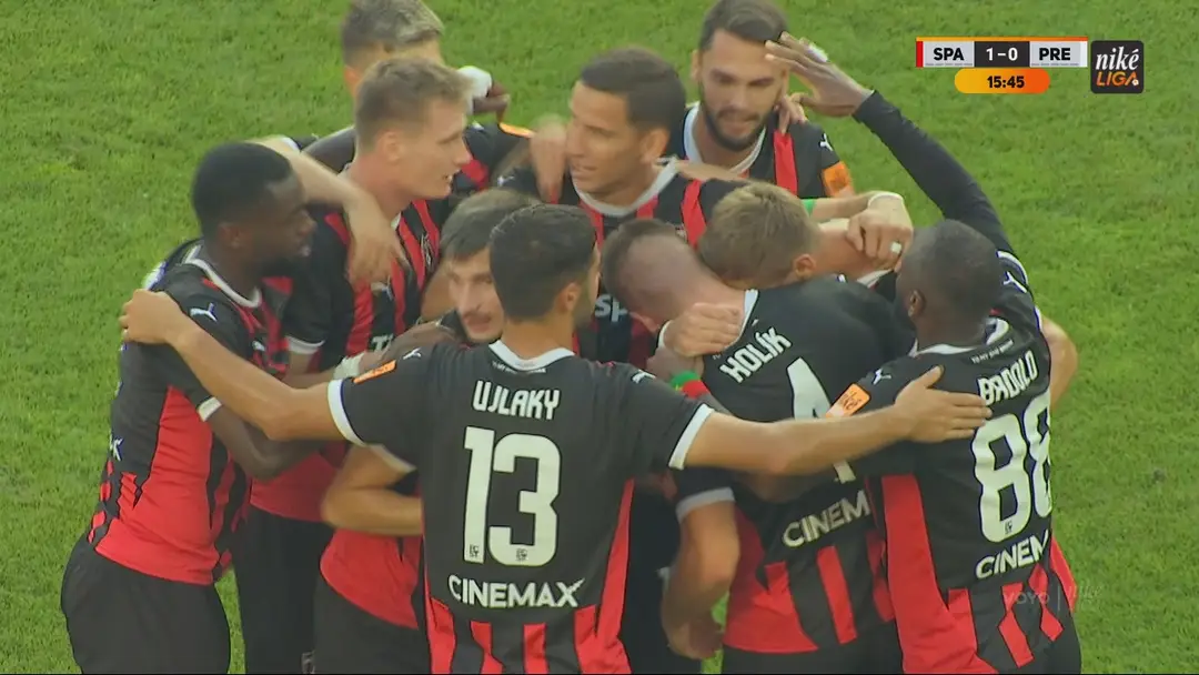 Radosť trnavských futbalistov.
