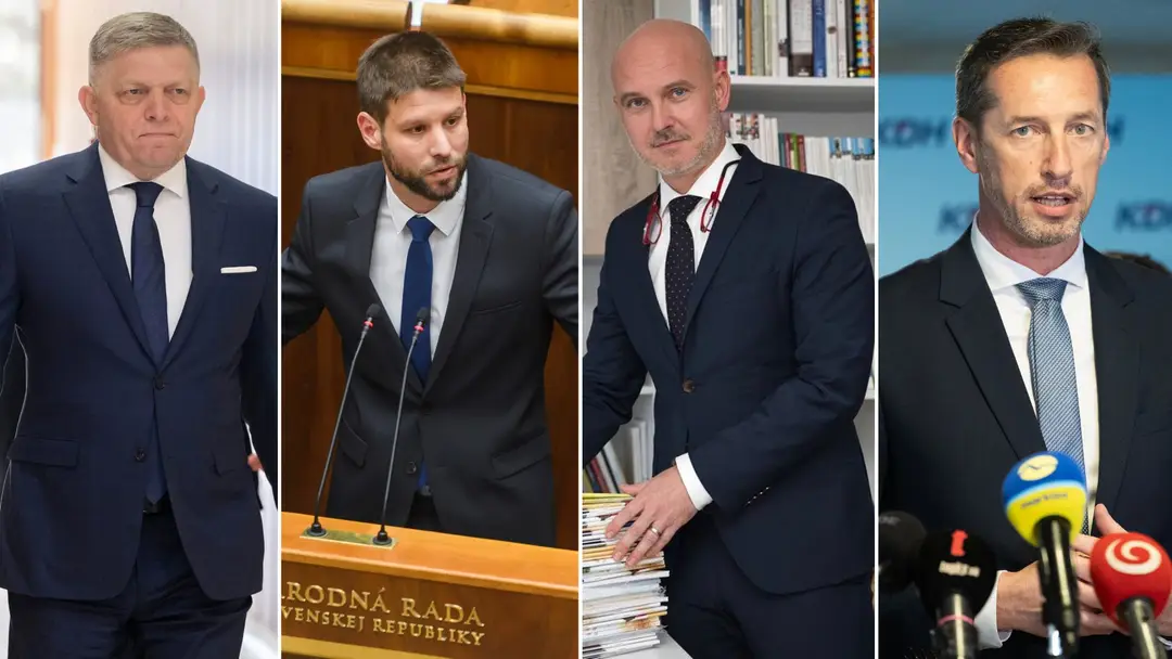 Fico, Šimečka, Gröhling, Majerský 