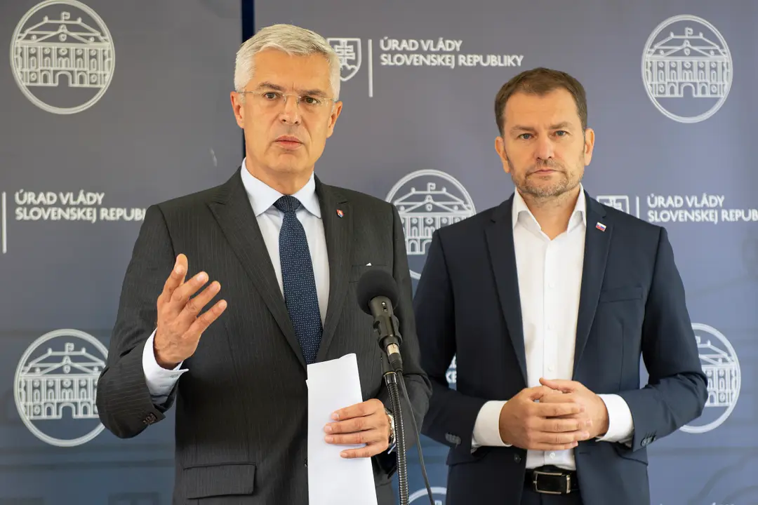 Ivan Korčok a Igor Matovič