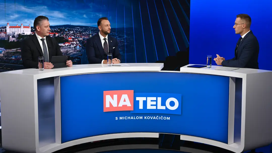Roman Mikulec a Matúš Šutaj Eštok v relácii Na telo.