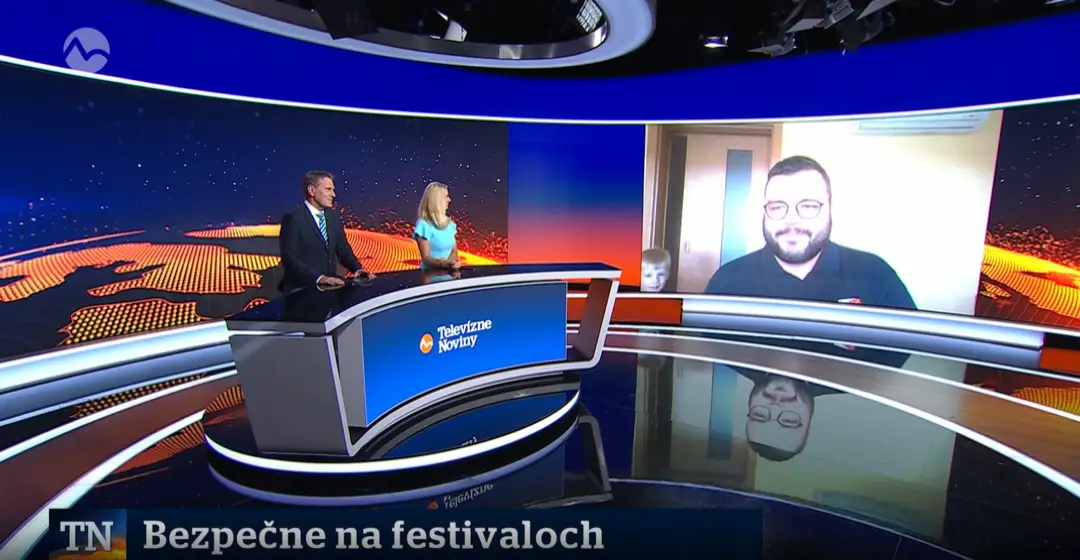 Milý moment v Televíznych novinách.