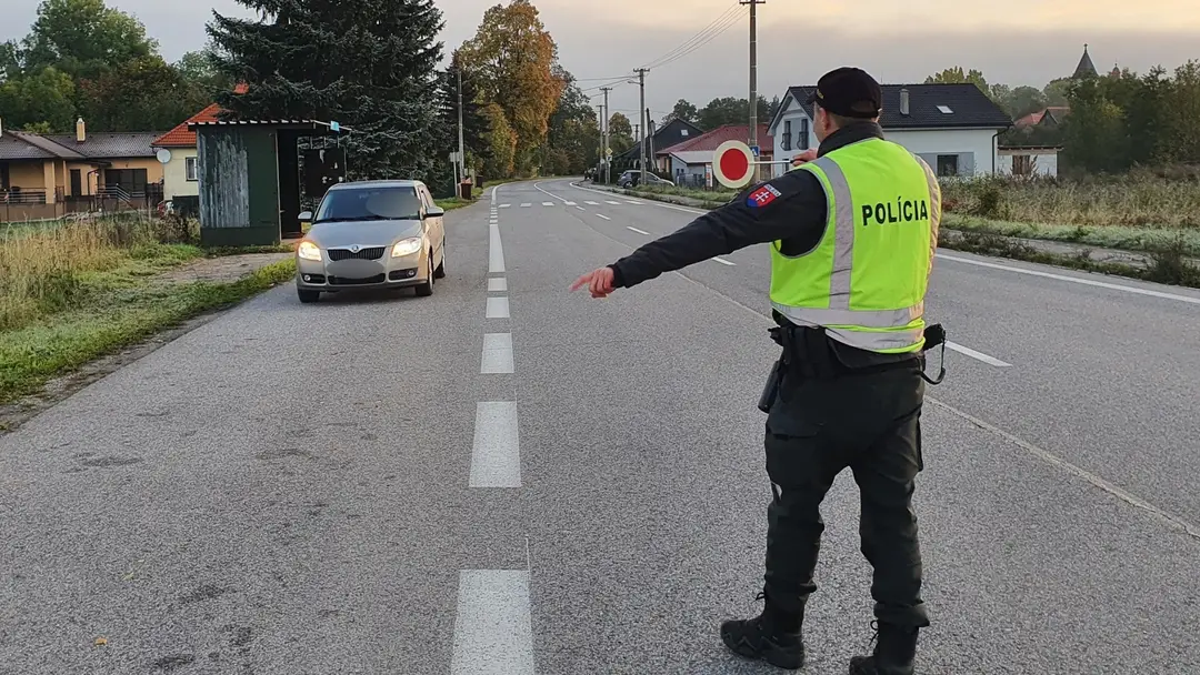 Polícia, ilustračný záber.