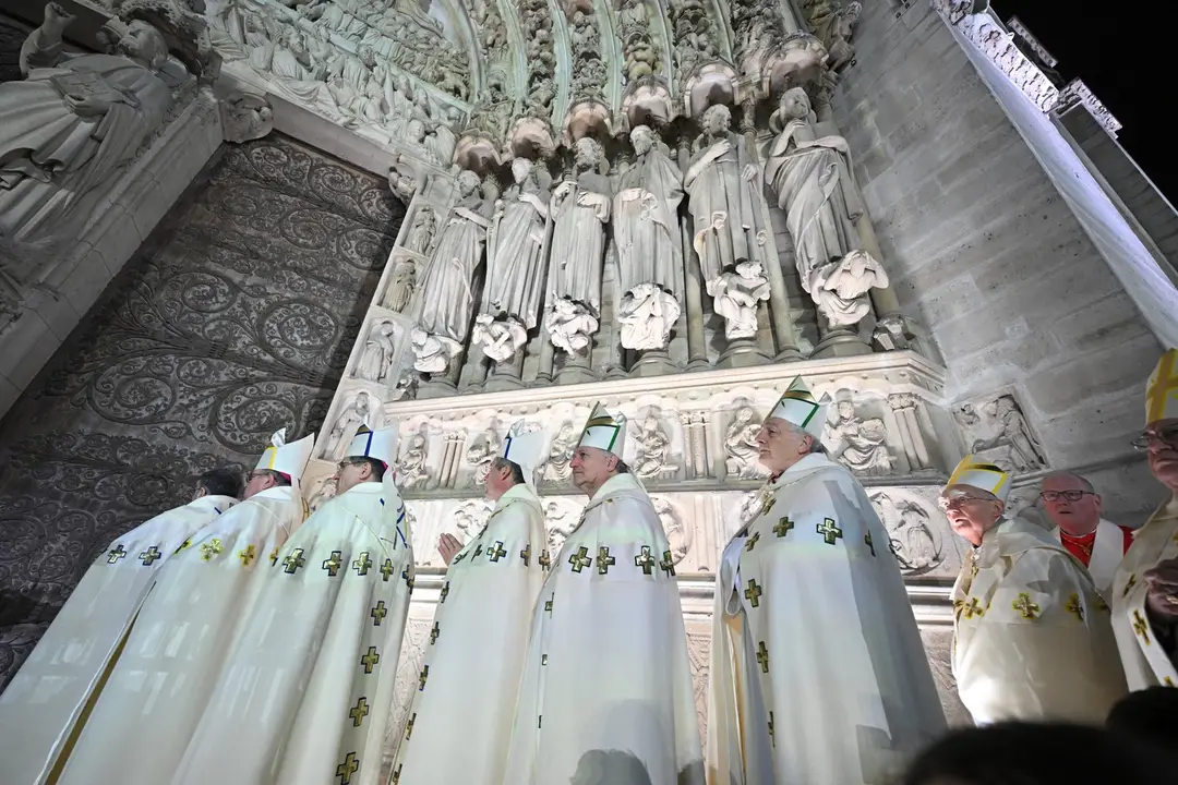 Slávnostné otvorenie Notre-Dame.