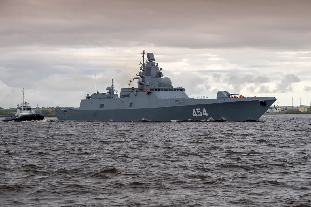 Ruská fregata Admirál Gorškov