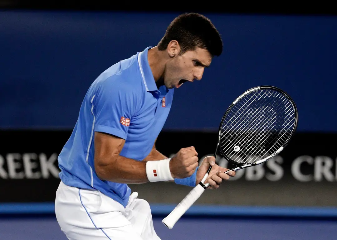 Srbský tenista Novak Djokovič