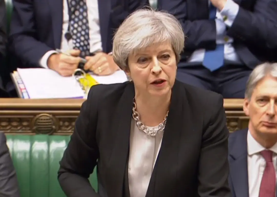 Britská premiérka Theresa Mayová.