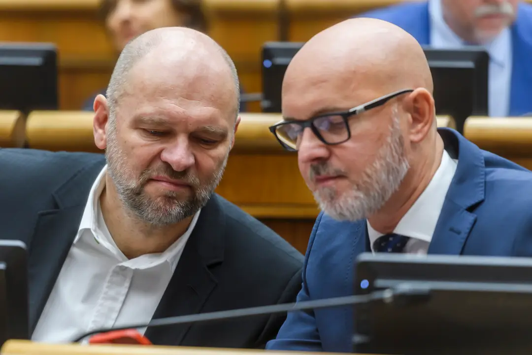 Richard Sulík a Branislav Gröhling