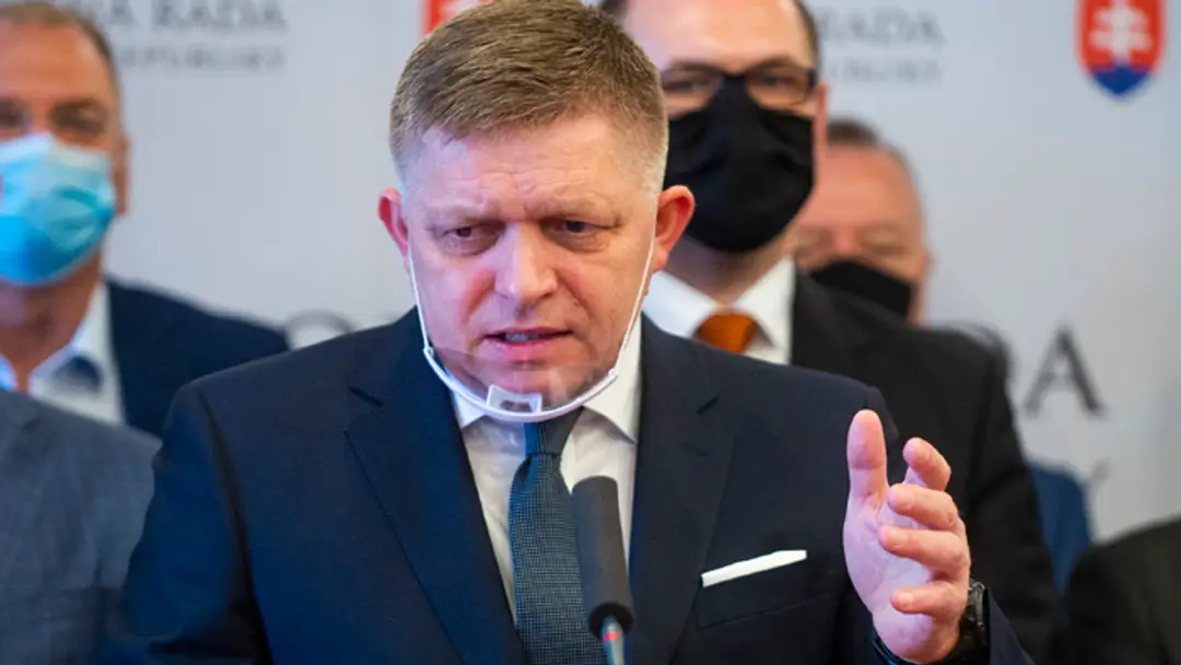 Predseda Smer-SD Robert Fico.