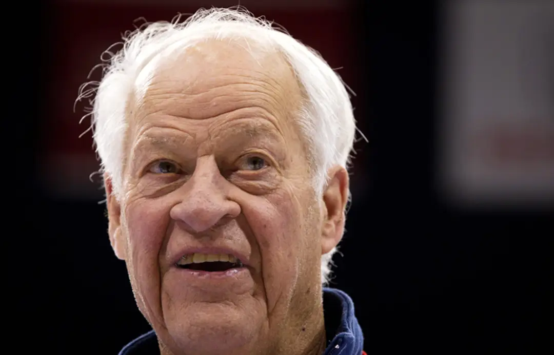 Gordie Howe na archívnej snímke.