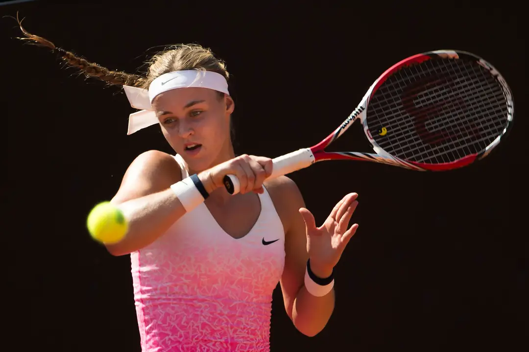 Slovenská tenistka Anna Karolína Schmiedlová 