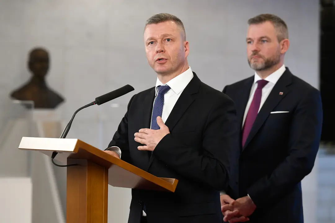 Krisztián Forró a Peter Pellegrini