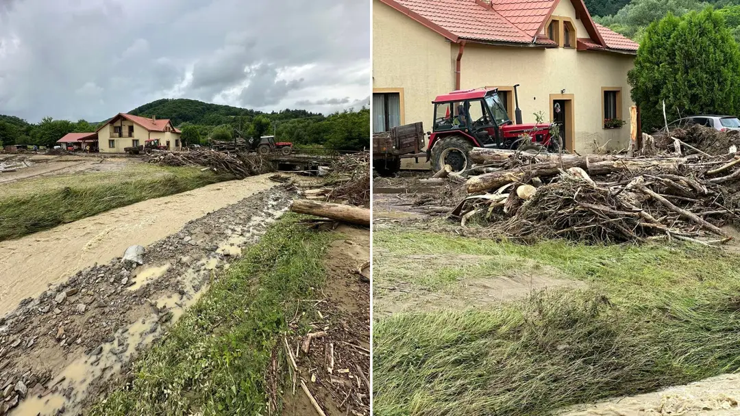 V časti okresu Snina vyhlásili po prietrži mračien mimoriadnu situáciu