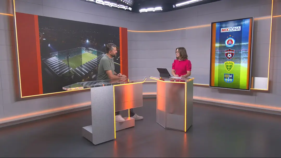 Miroslav Špaček v štúdiu TN live.