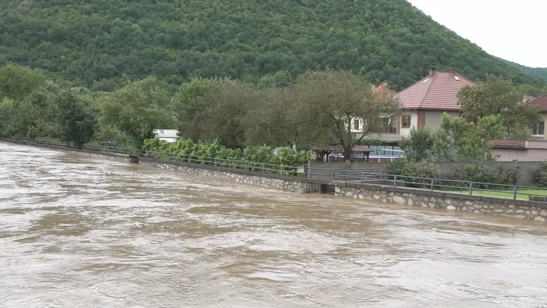 Povodne v okolí Rožňavy.