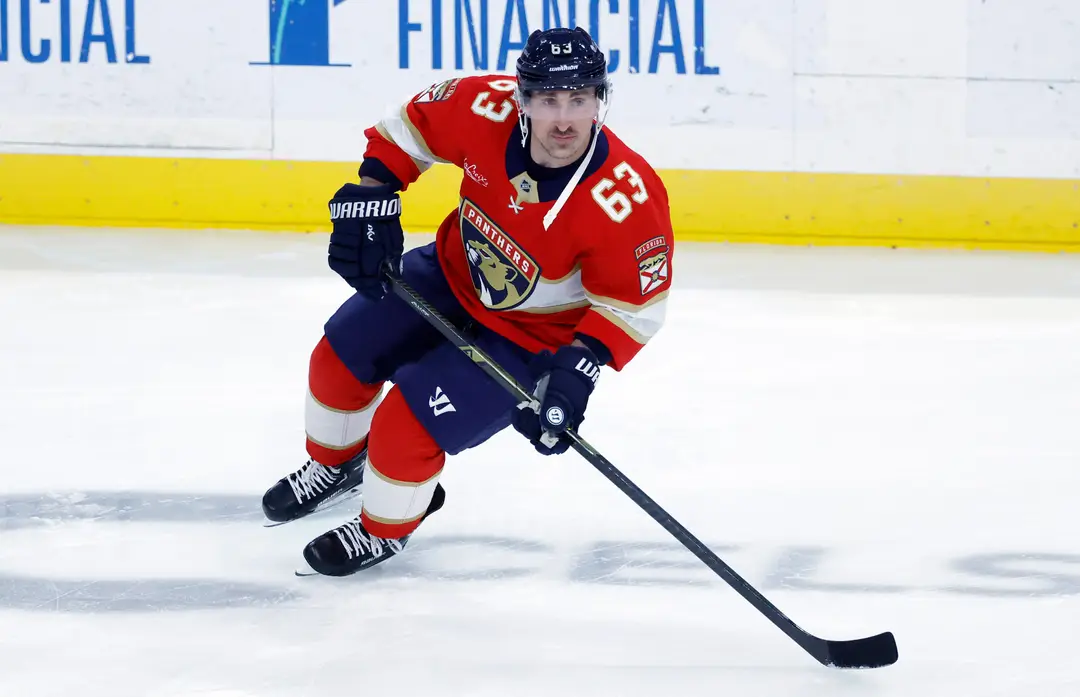 Brad Marchand pri premiére za Floridu