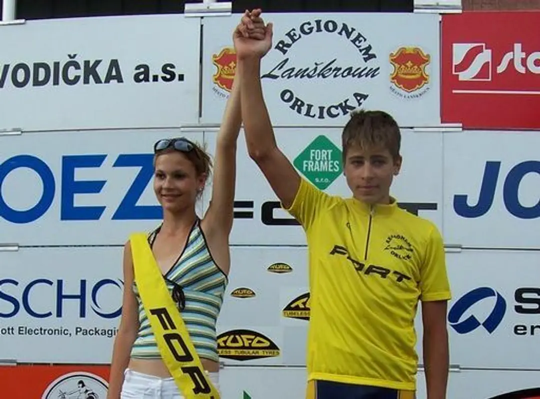 Mladý Peter Sagan (15) vyhral preteky Regiónom Orlicka
