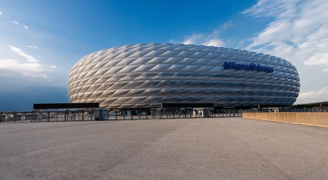 Allianz Arena v Mníchove.