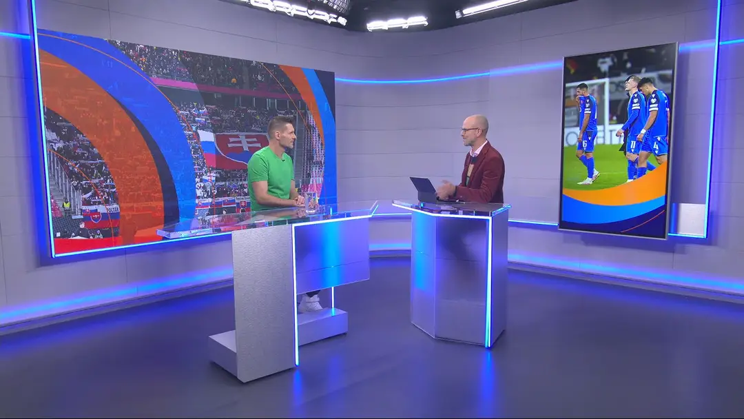 Marián Tomčák v štúdiu TN live.