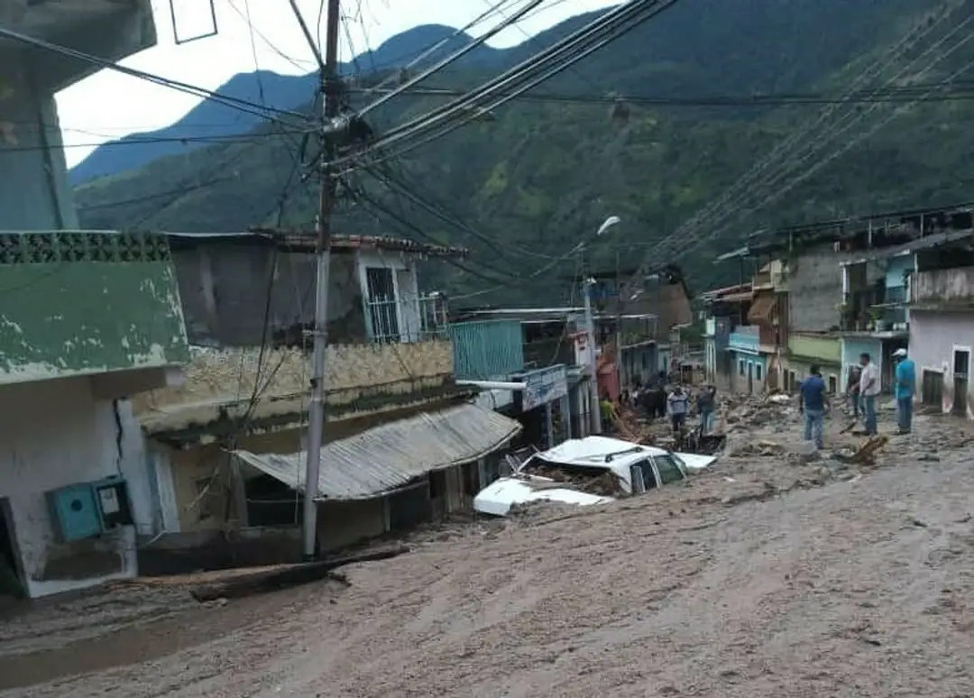 Blesková povodeň vo Venezuele