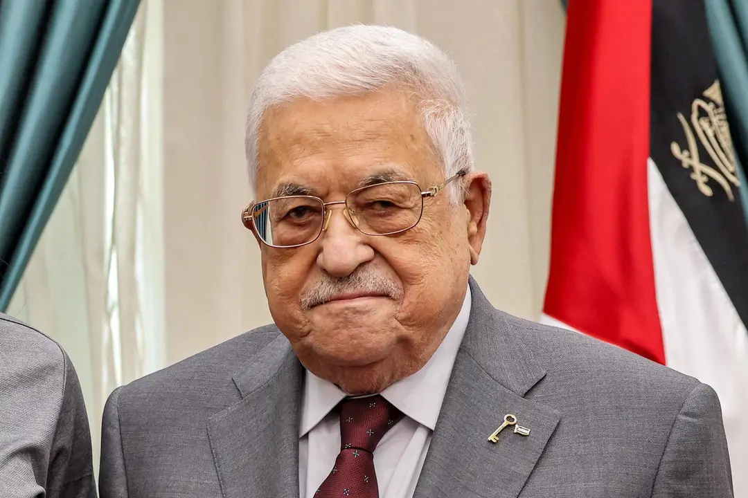 Mahmúd Abbás.