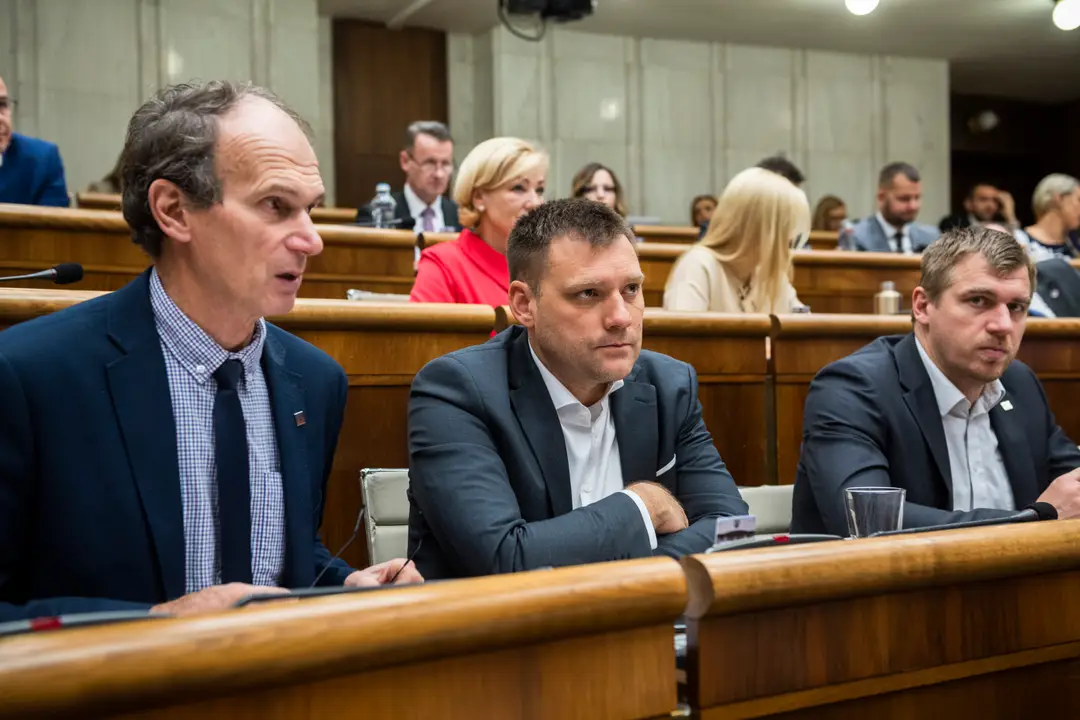 Štefan Kuffa, Tomáš Taraba a Filip Kuffa.