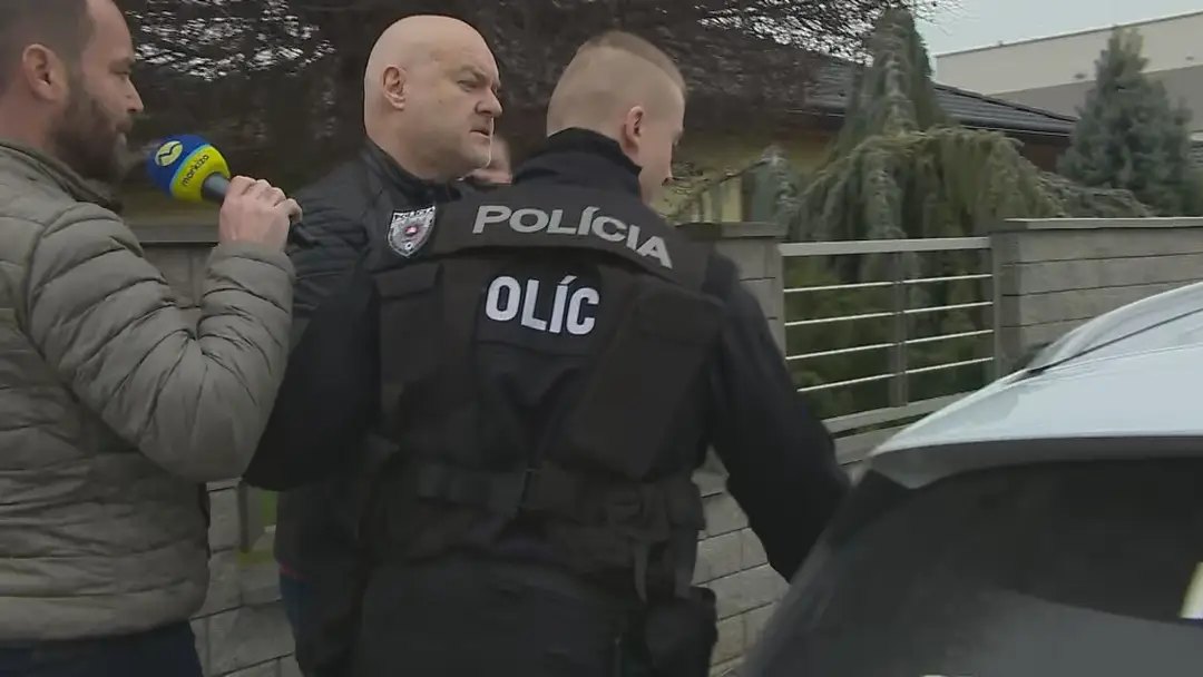 Zadržaný bývalý policajný funkcionár Bystrík Stanko.