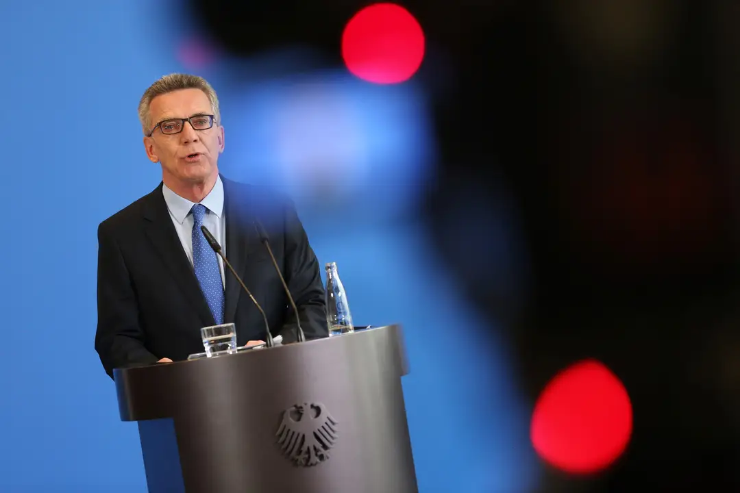 Nemecký minister vnútra Thomas De Maiziere 