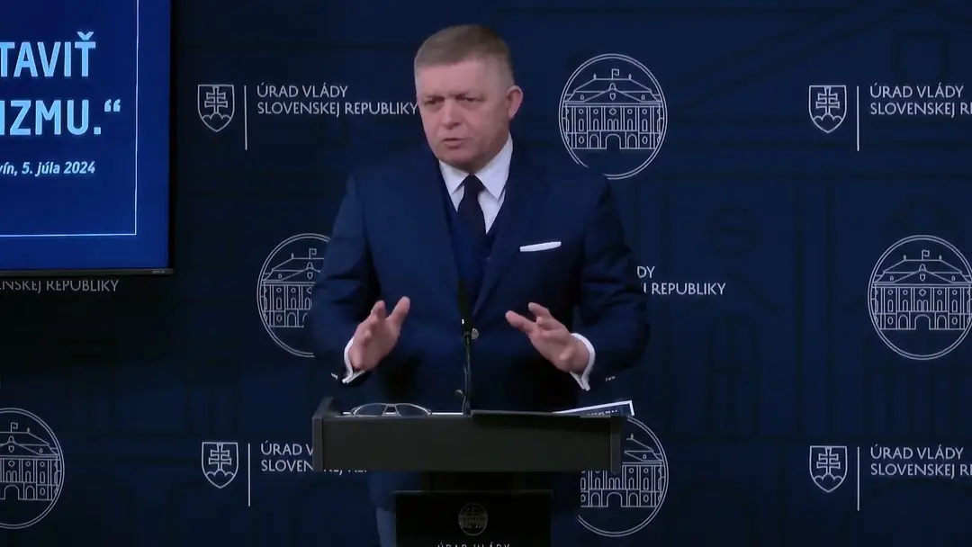 Premiér Robert Fico