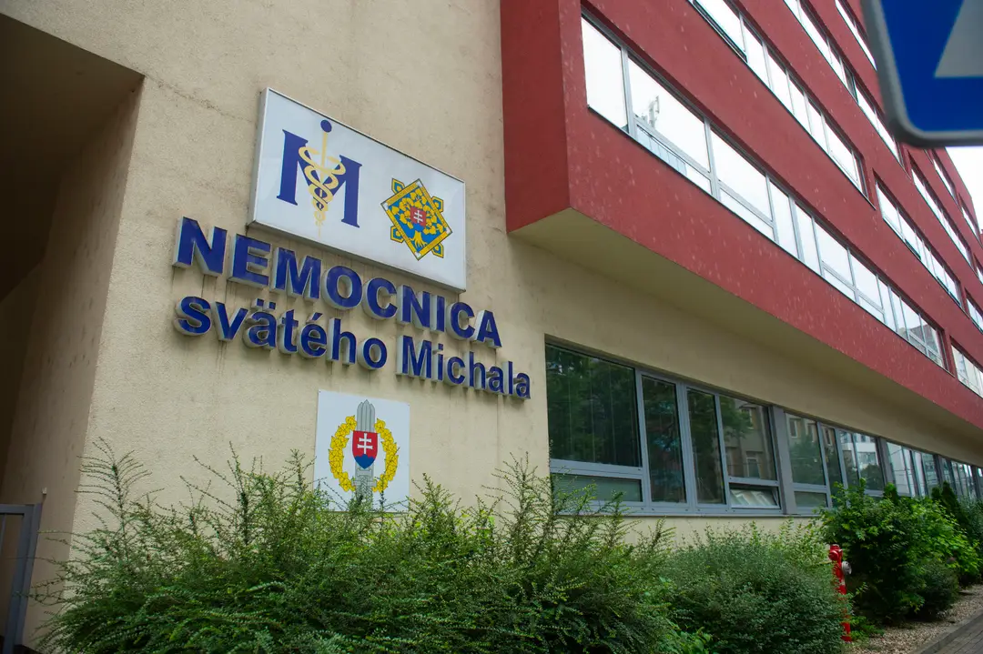 Na snímke Univerzitná nemocnica – Nemocnica svätého Michala v Bratislave.