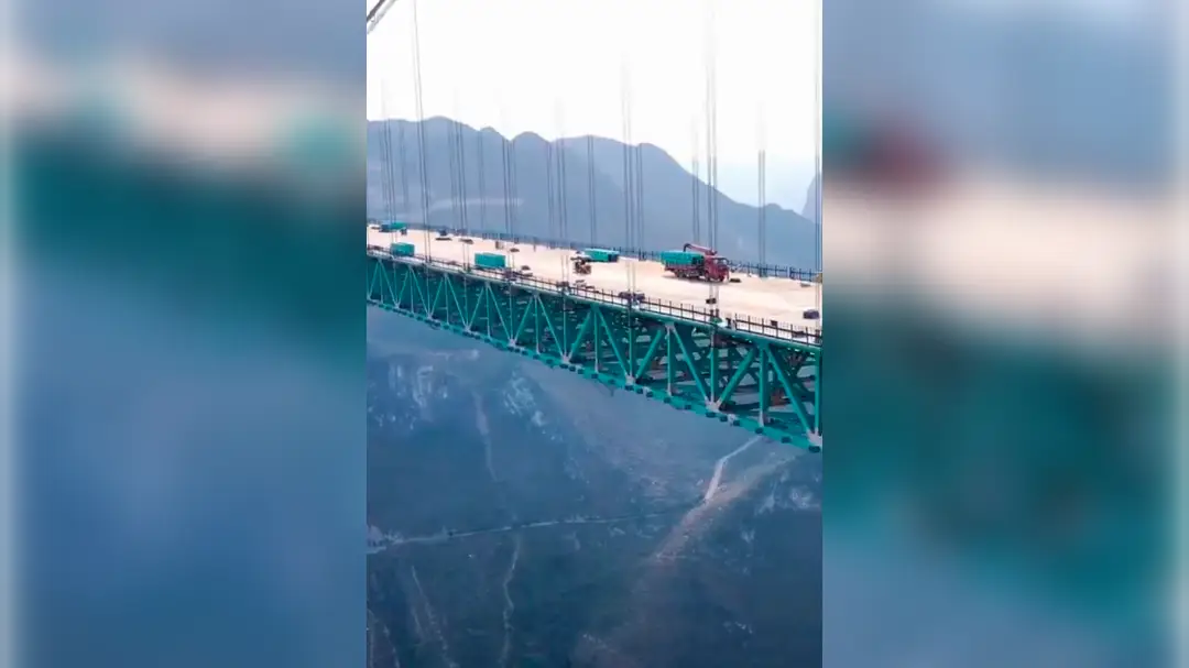 Huajiang Grand Canyon Bridge.