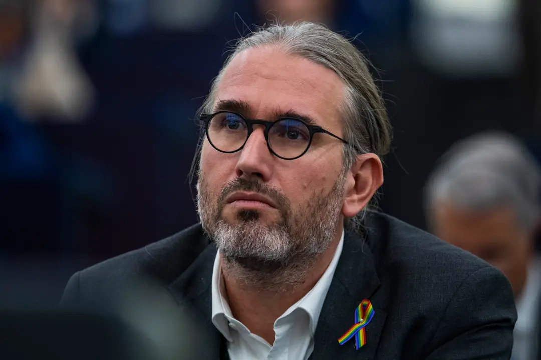 Na snímke europoslanec Martin Hojsík.