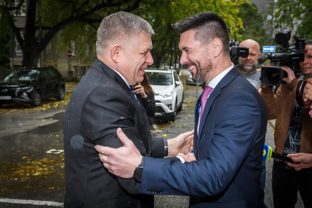Robert Fico a Richard Takáč