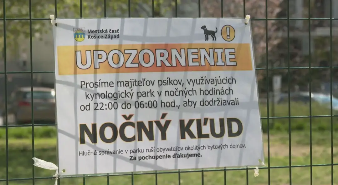 Nočný kľud na venčoviskách.