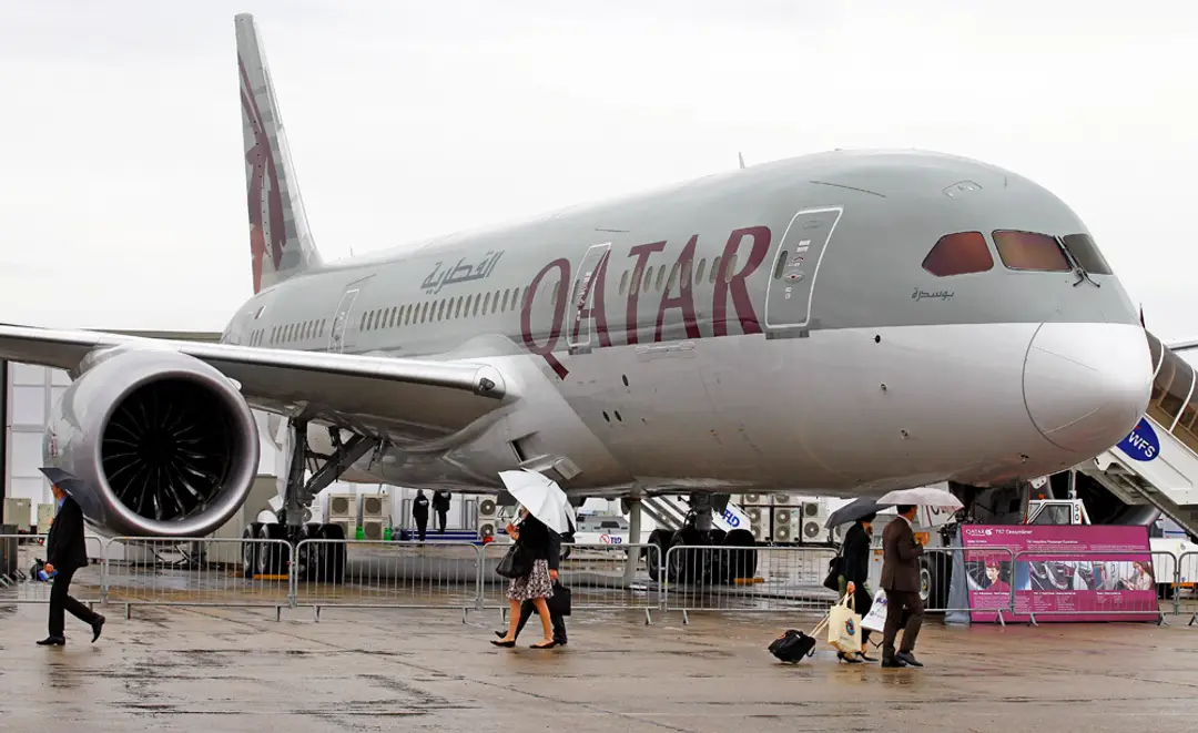 Qatar Airways.