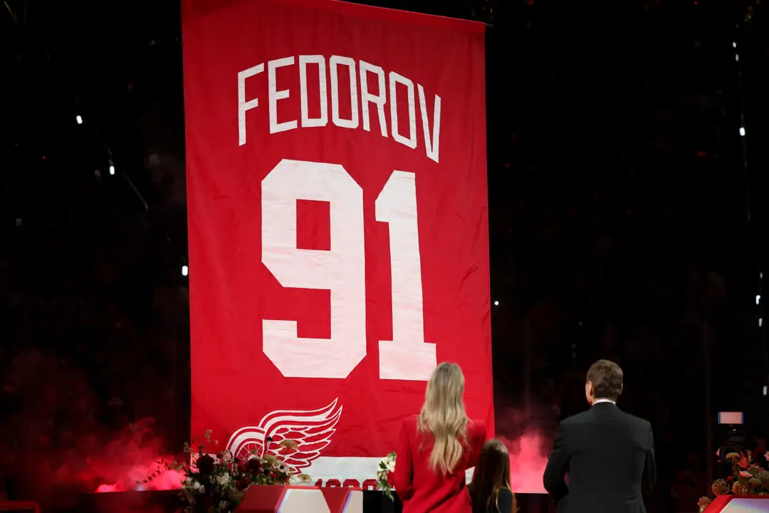 Detroit Red Wings si uctil svoju legendu.