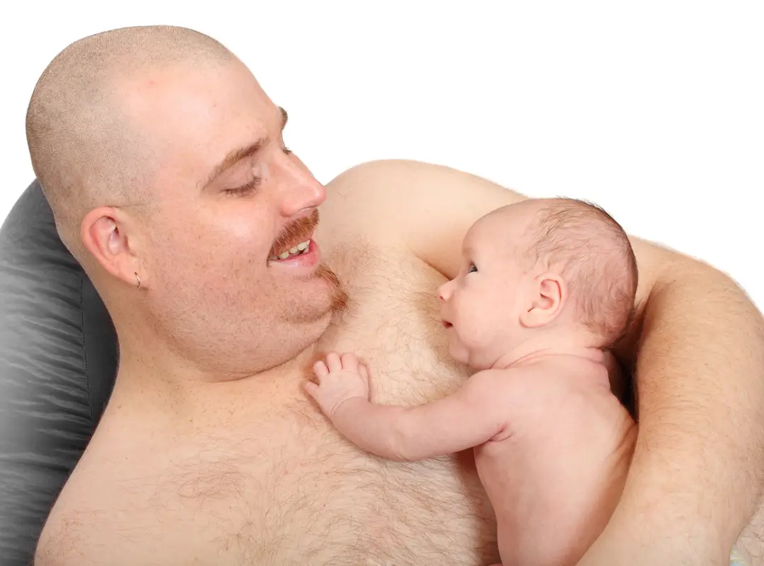 Otec a dieťa - ilustračná snímka