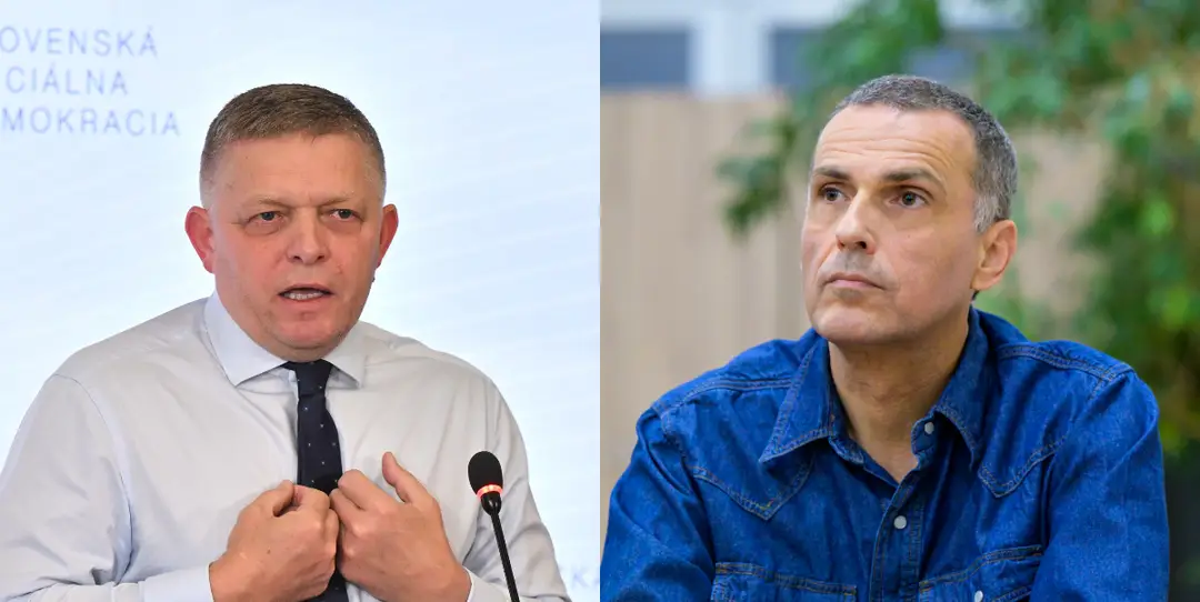 Robert Fico a Maroš Žilinka